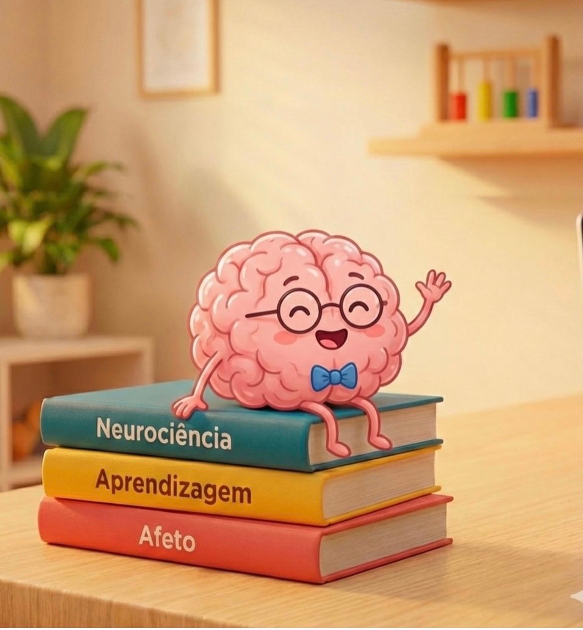 Mascote Camila Miranda — Neurociência, Aprendizagem, Afeto